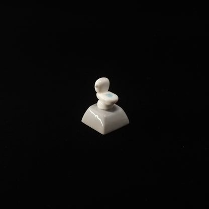 artisan keycap - the toilet